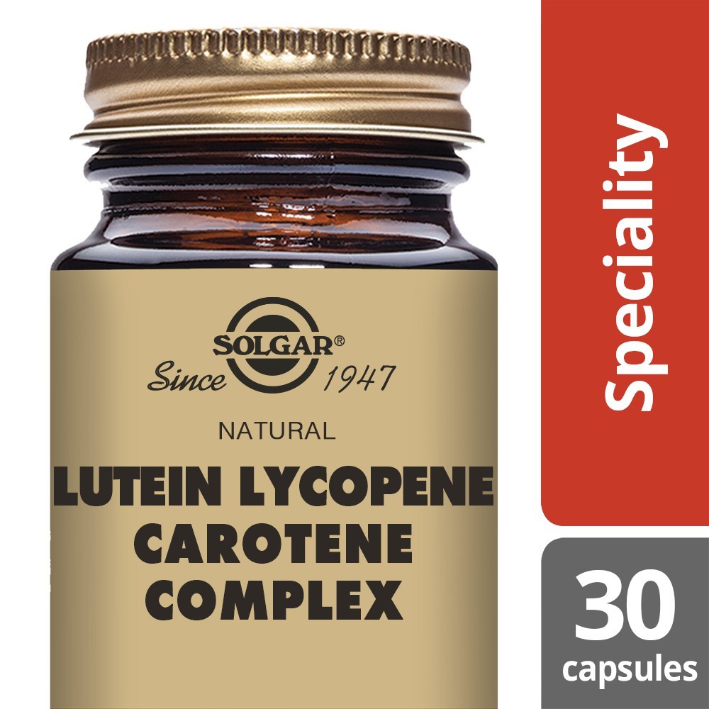 Solgar Natural Lutein Lycopene Carotene Complex