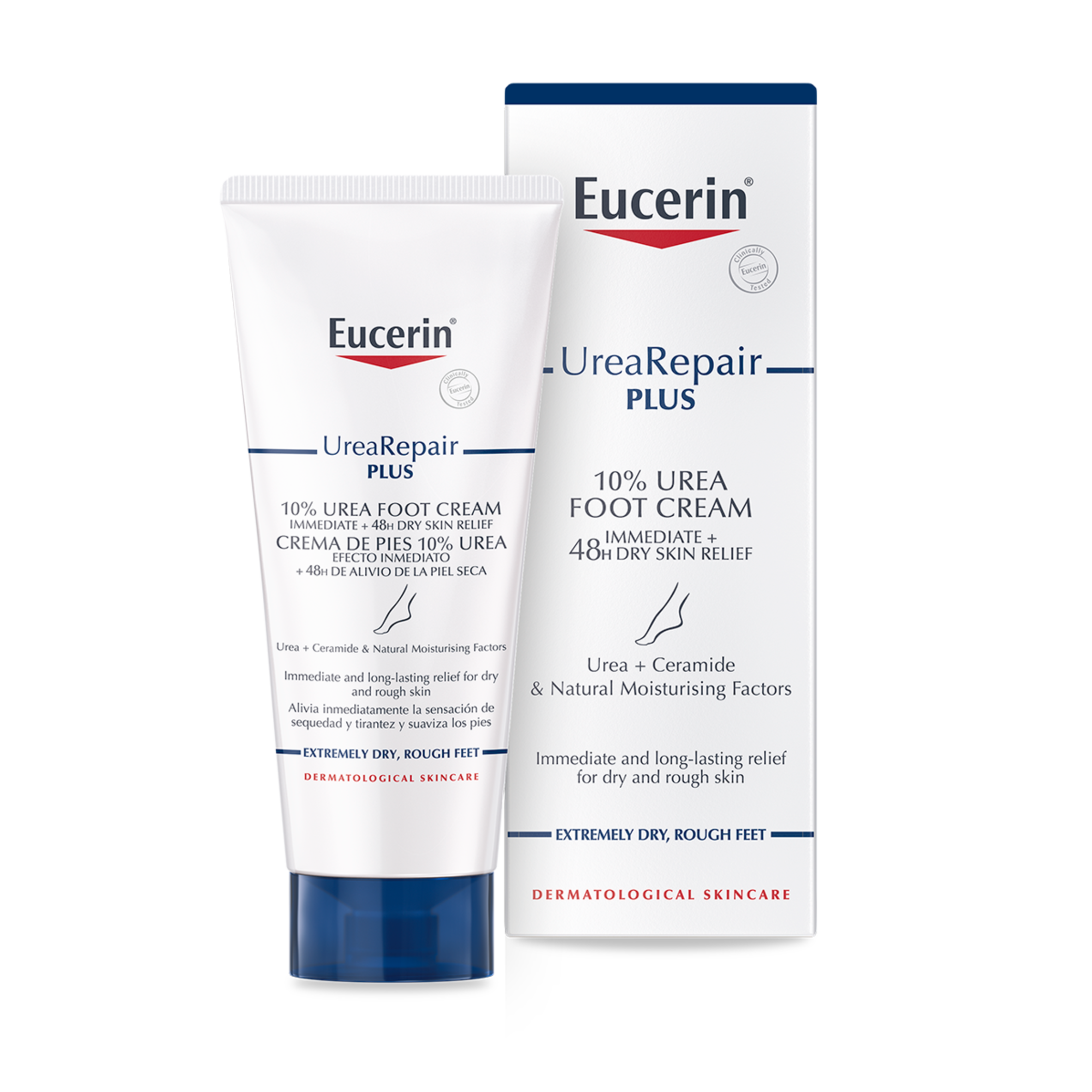 Eucerin Urearepair Plus 10% Urea Foot Crm(100ml)