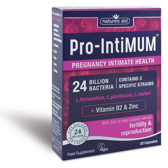 Natures Aid Pro-Intimum (24 Billion Bacteria) Fertility & Reproduction With Vitamin B2 & Zinc