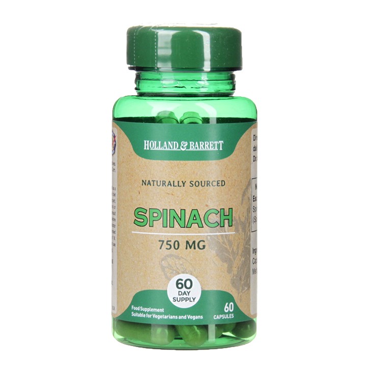 Holland & Barrett Spinach 750mg Connective Pharma