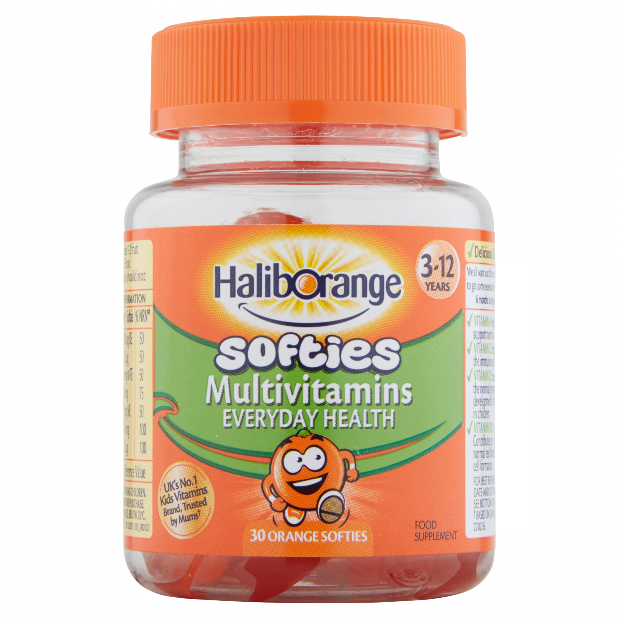 Haliborange Orange Multivitamin Softies