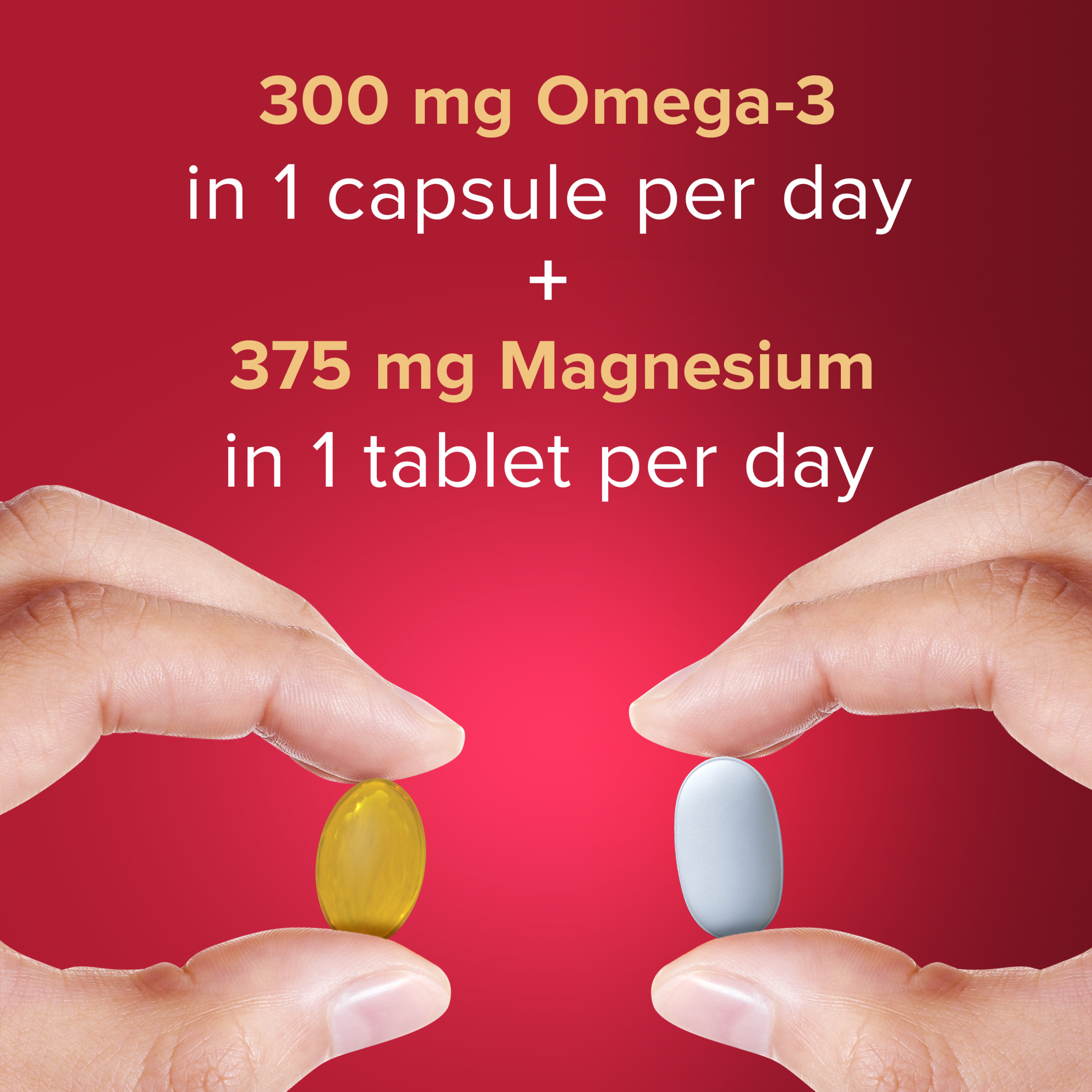 Seven Seas Omega-3 Fish Oil & Vitamin D + Magnesium