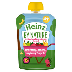 Heinz Strawberry, Apple, Raspberry & Banana