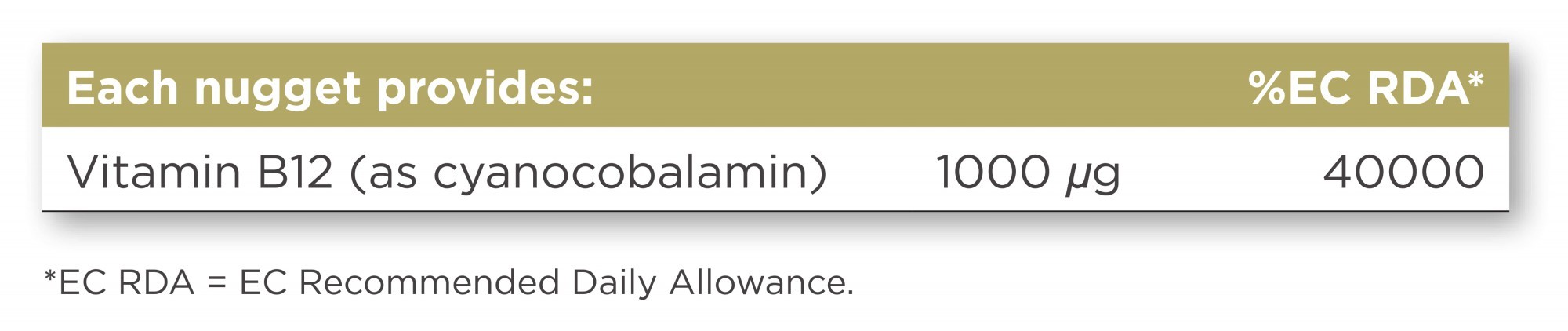 Solgar Vitamin B12 1000 µg Nuggets
