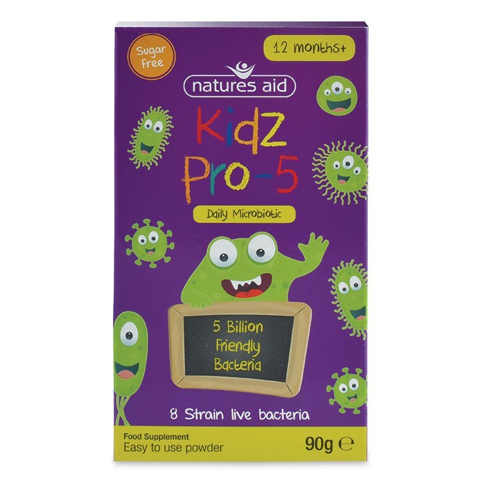 Natures Aid (1-12 Years) Kidz Pro-5 (Daily Microbiotic)