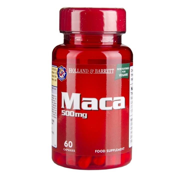 Holland & Barrett Maca Capsules 500mg
