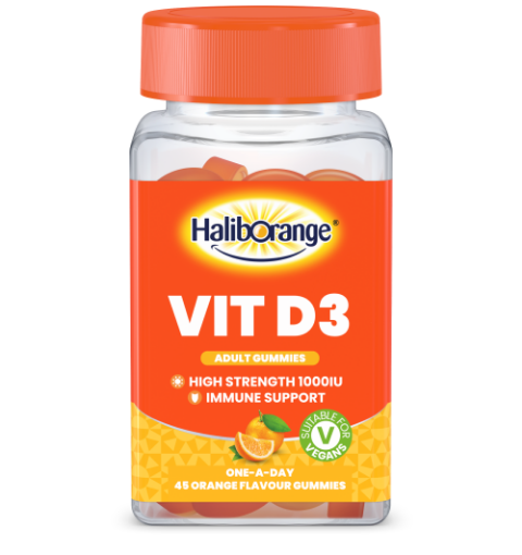 Haliborange Adult Vitamin D3 Orange 45s