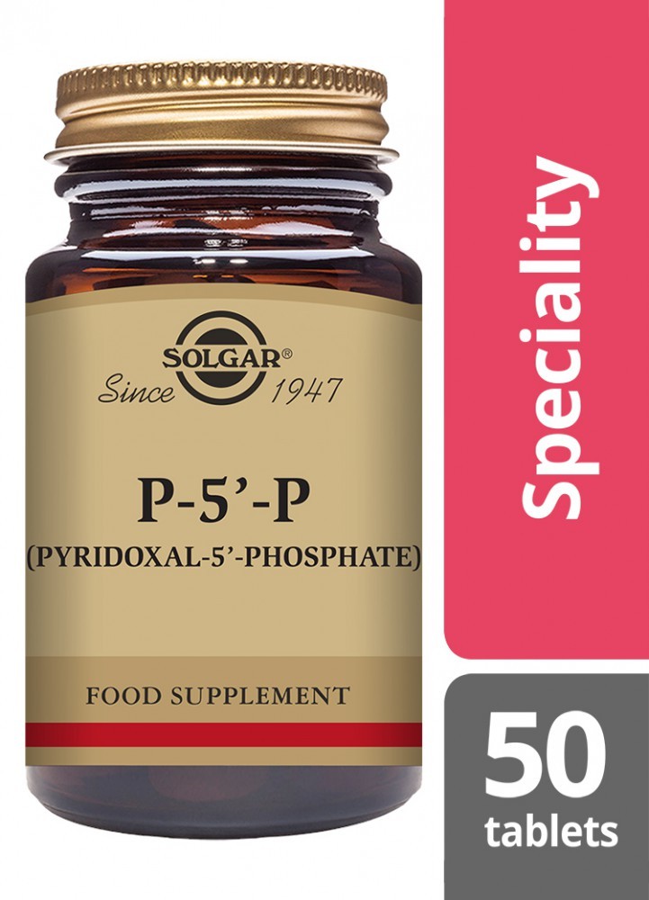 Solgar P-5’-P (Pyridoxal-5’-Phosphate) 50 MG