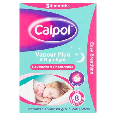 Calpol Soothe & Care Vapour Plug &Amp; Nightlight 3+ Months
