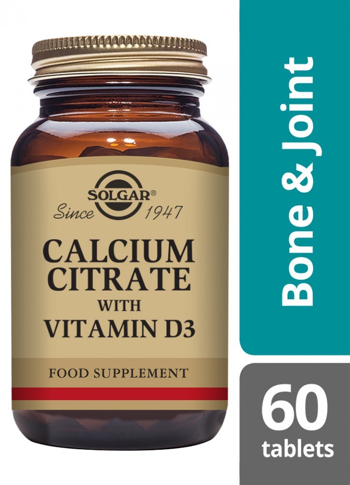 Solgar Calcium Citrate With Vitamin D3