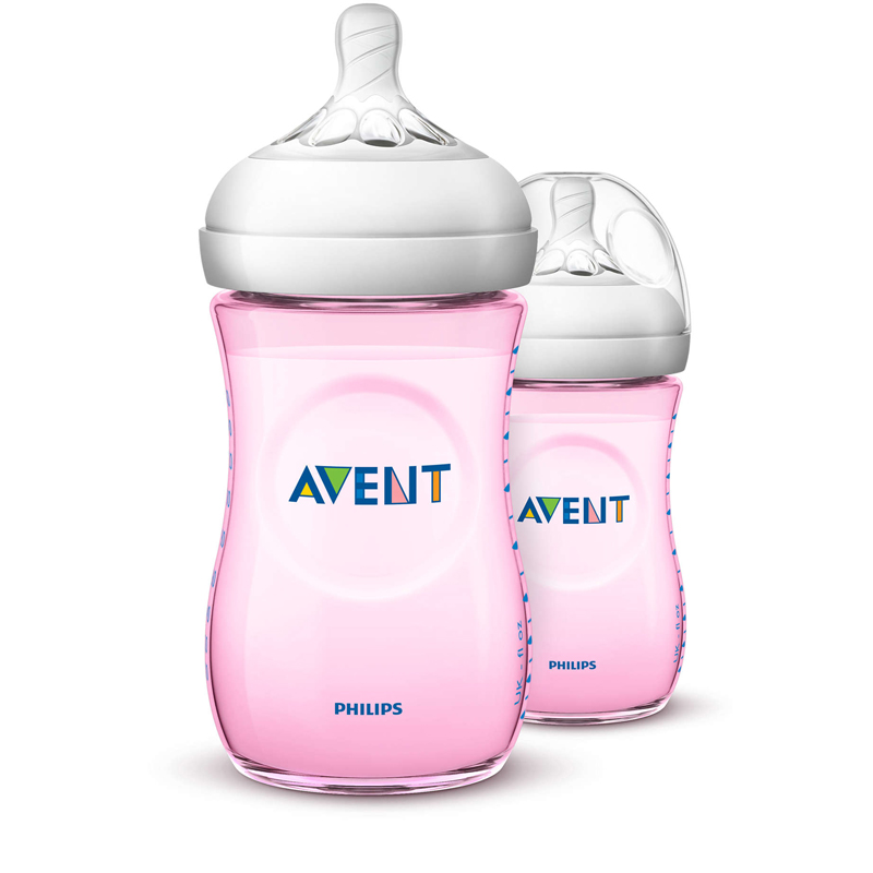 Philips Avent Natural Bottle Pink