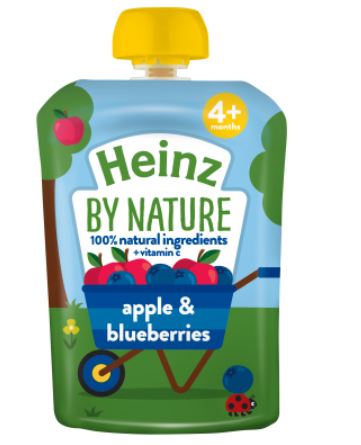 Heinz Apple Blueberry Pouch