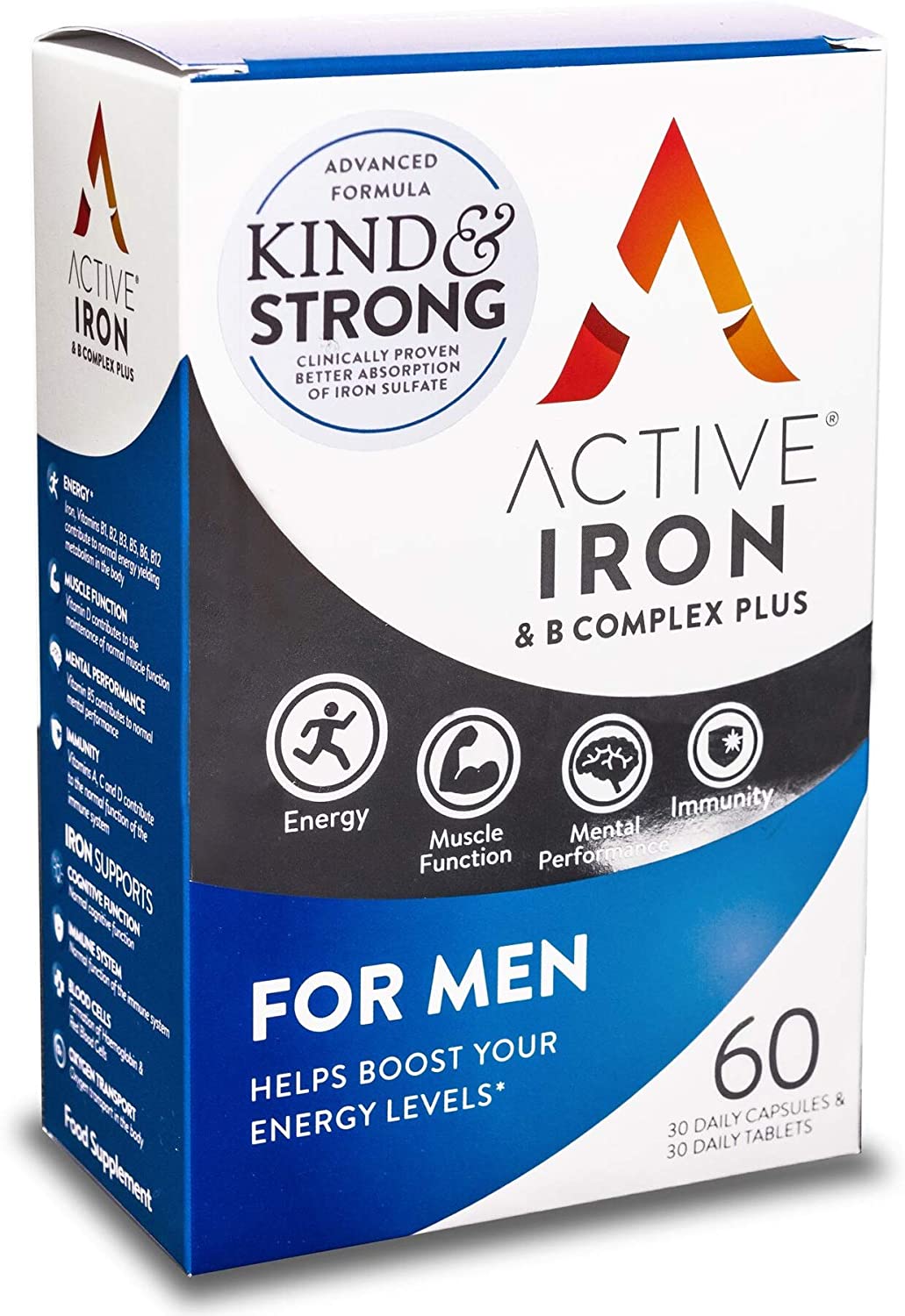 Active Iron &Amp; B Complex Plus For Men