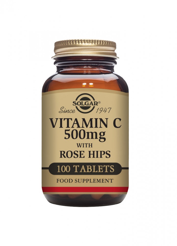 Solgar Vitamin C 500 MG With Rose Hips