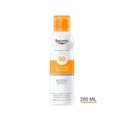 Eucerin Sun Dry Touch Transparent Spray Spf50 (200ml)