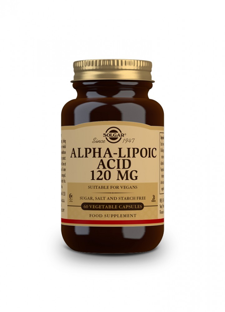 Solgar Alpha-Lipoic Acid 120 MG
